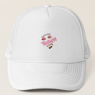Cute Doughnuts Teacher Trucker Hat