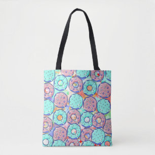 Cute Doughnuts Tote Bag