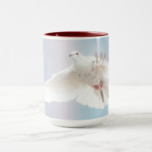 Cute Dove White Pigeon Love & Peace Symbol Bird  Mug