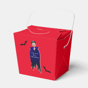 Cute Dracula Halloween Favour Box