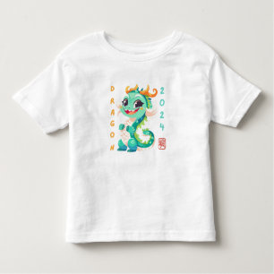 Cute Dragon 2024 Toddler T-Shirt