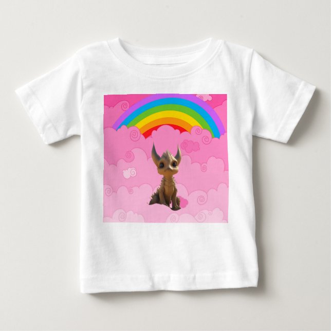 Cute Dragon Baby T-Shirt (Front)