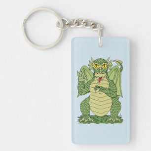 Cute Dragon Key Ring
