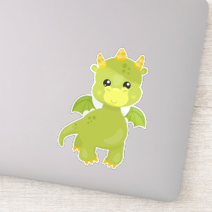 Cute Dragon, Little Dragon, Green Dragon, Magic