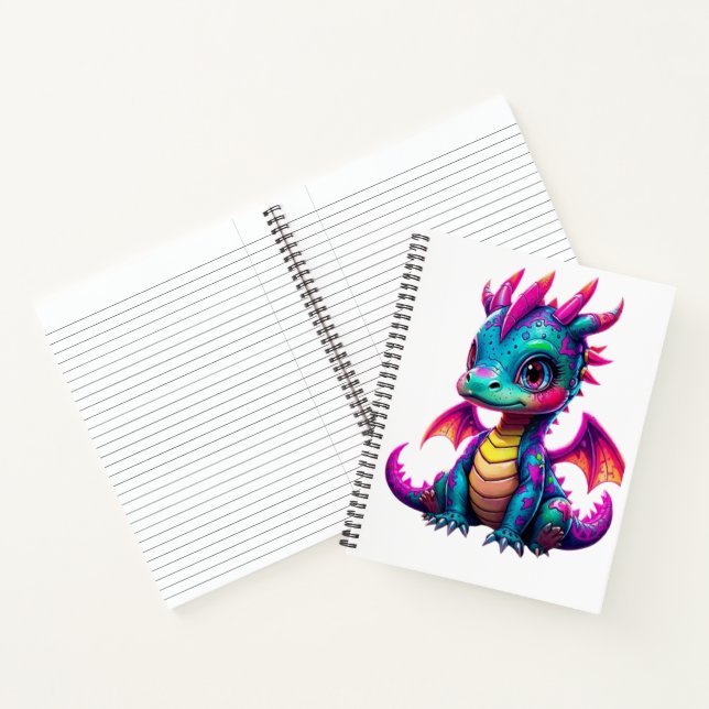 Cute Dragon Notebook (Inside)