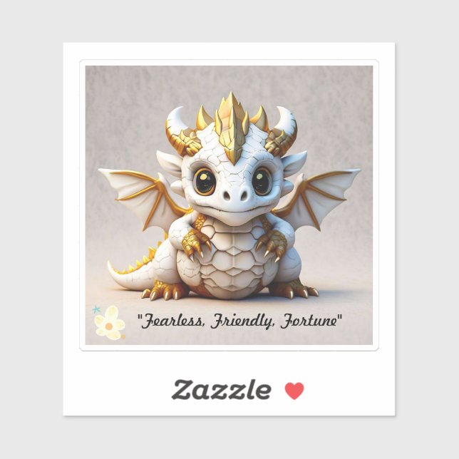 "Cute Dragon Skull" (Sheet)