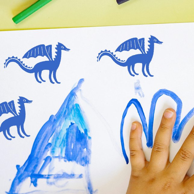 Cute Dragon Stamp | Standing Pose (Creator Uploaded)