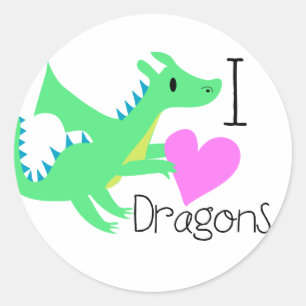 Cute Dragon Stickers