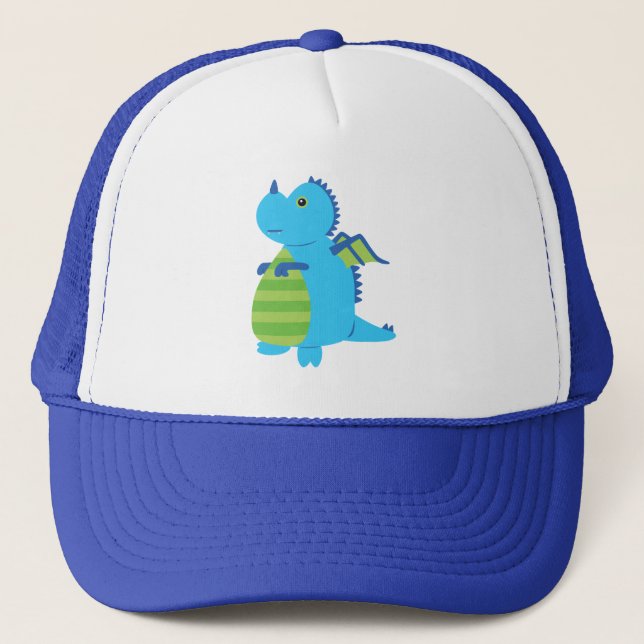 Cute Dragon Trucker Hat (Front)
