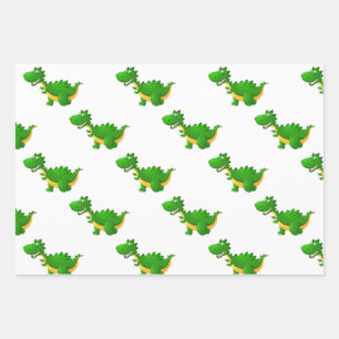 Cute Dragon Wrapping Paper