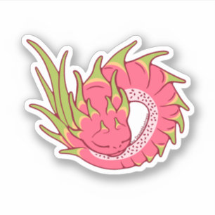 Cute Dragonfruit Dragon Sweet Sleeping Baby