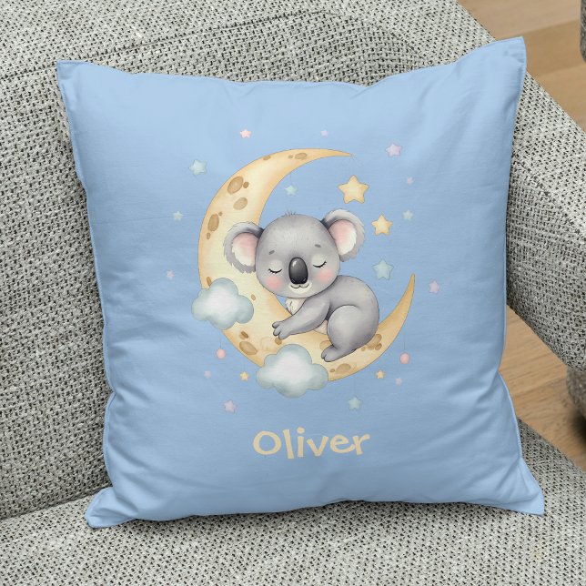 Cute Dreamy Koala Boys' Cushion (Creator Uploaded)