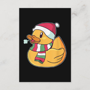 Cute Dub Duck Christmas Enclosure Card