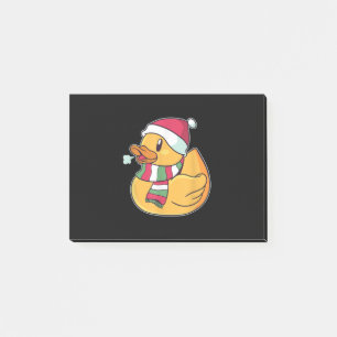 Cute Dub Duck Christmas Post-it Notes