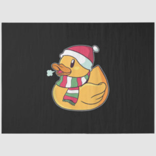Cute Dub Duck Christmas Tissue Paper