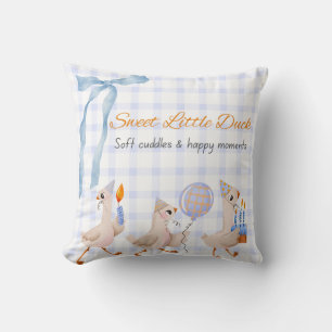 Cute Duck Birthday Room Decor Cushion