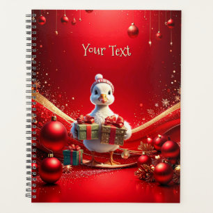 Cute Duck Christmas Holiday Planner