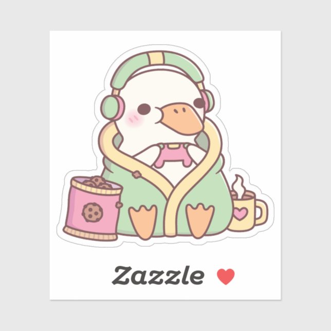 Cute Duck Cosy Gamer  (Sheet)