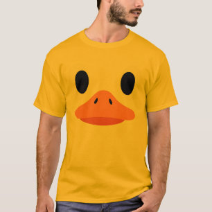 Cute Duck Face Halloween Costume Funny Birthday  T-Shirt