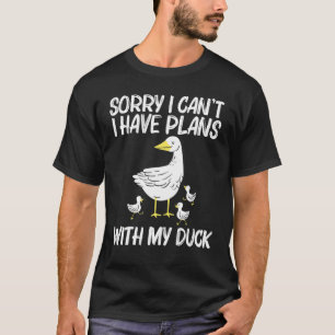 Cute Duck For Men Women Duckling Duck Waterfowl 3 T-Shirt