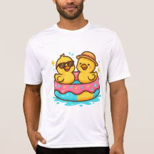 Cute Duck in Floatie – Funny Summer Vibes T-Shirt