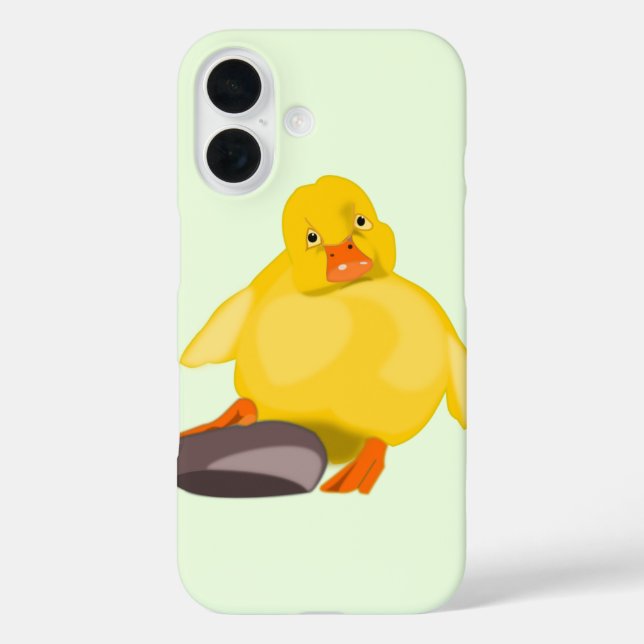 Cute Duck iPhone Case (Back)