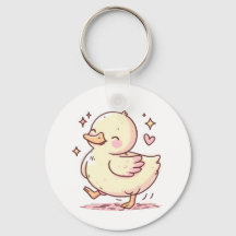 Cute Duck Keychain – Adorable Animal Accessory