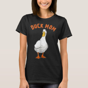 Cute Duck Mum Lover Illustration Gift Duck Owner G T-Shirt
