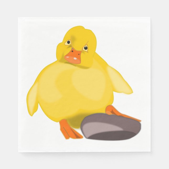 Cute Duck Napkins (Front)