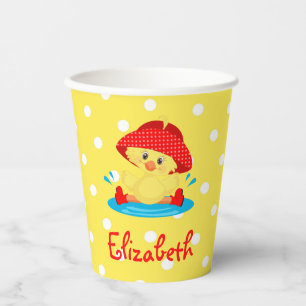 Cute Duck Paper cup