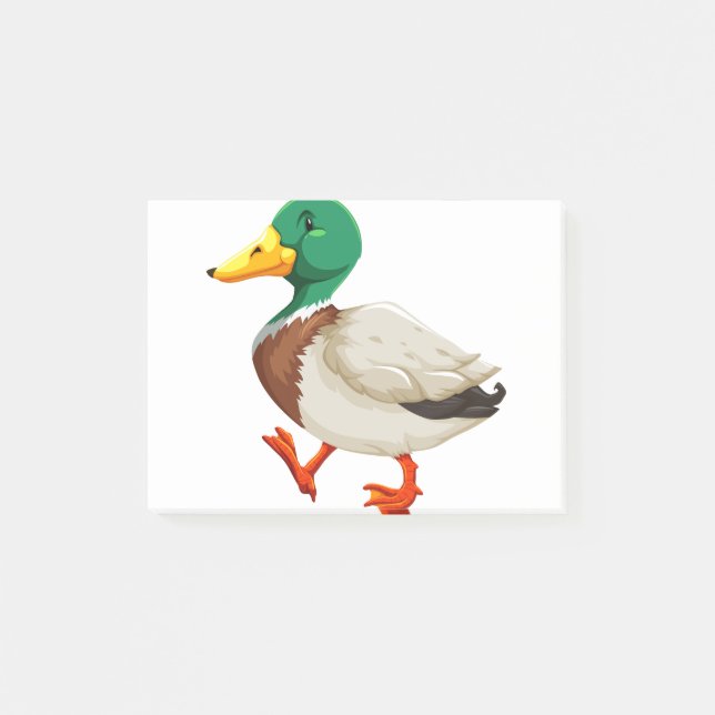 Cute duck post-it notes (Front)