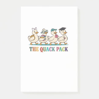 Cute Duck Squad Back to School Design Post-it Notes