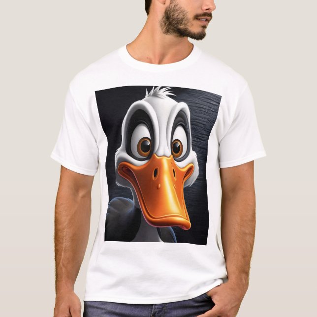 Cute duck. T-Shirt (Front)