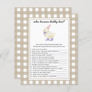 Cute duck - Who knows daddy best game