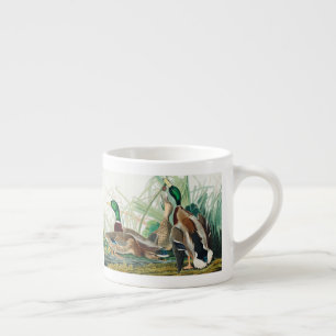 Cute Ducks from Birds of America (Audubon) Espresso Cup