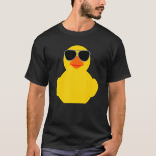 Cute Ducky Sunglasses Quack Duckie Rubber Duck T-Shirt