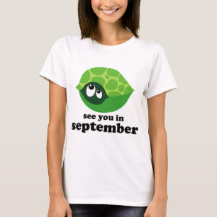 Cute Due In September Maternity T-shirt