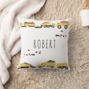 Cute Dump Trucks Construction Trucks  Cushion