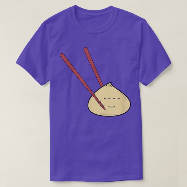 Cute Dumpling Funny Dim Sum  T-Shirt (Design Front)