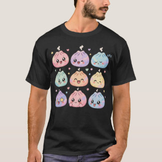 Cute Dumpling Kawaii Pastel Anime Lover Kids Girls T-Shirt