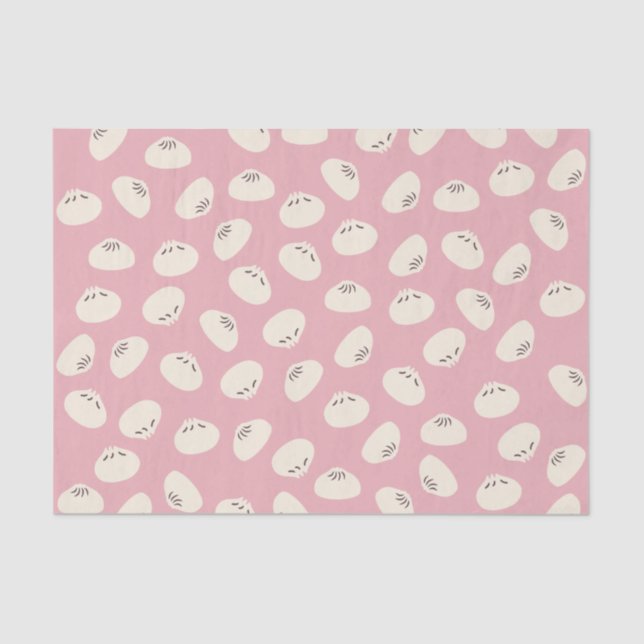 Cute Dumplings Tissue Paper (Front)