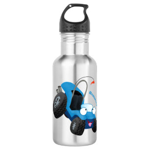 Cute dune buggy off road vehicle cartoon 532 ml water bottle