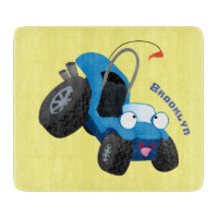 Cute dune buggy off road vehicle cartoon