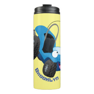 Cute dune buggy off road vehicle cartoon thermal tumbler