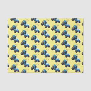 Cute dune buggy off road vehicle cartoon tissue paper