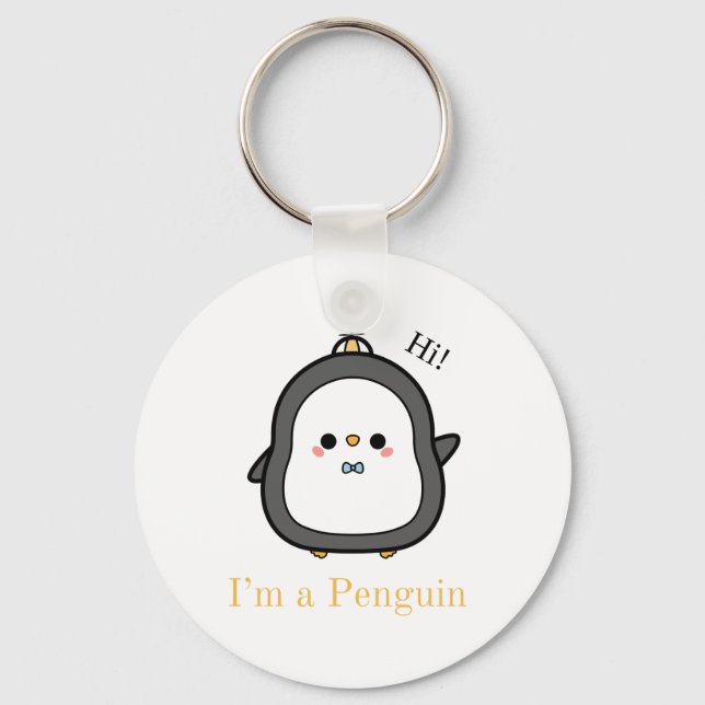 Cute & Durable Keychain – Personalised Key Ring fo (Back)