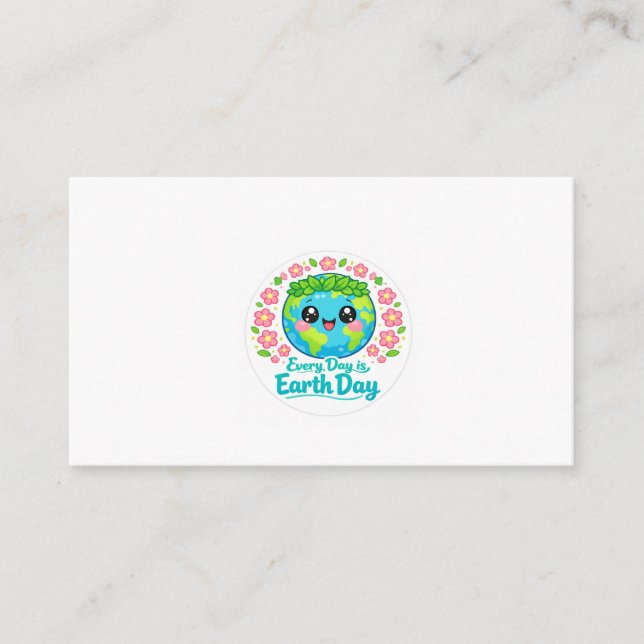 Cute Earth Day Enclosure Card (Front)