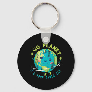 Cute Earth Day  Key Ring