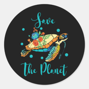 Cute Earth Day Shirt For Women Men Kids Earth Day Classic Round Sticker