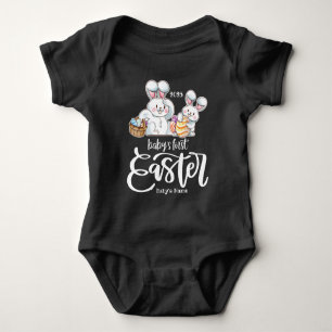 Cute Easter Baby Gift Personalised Baby Bodysuit